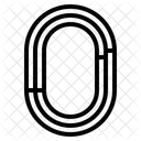 Track Racing Track Running Track Icon