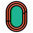 Track Racing Track Running Track Icon