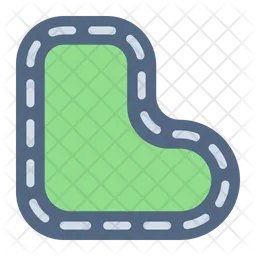 Racing Track  Icon