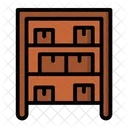 Rack Storage Shelf Icon