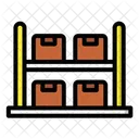 Rack Stock Storage Icon