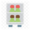 Rack Wine Bottles Icon