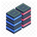 Rechenzentrum Datenhosting Datenserver Symbol