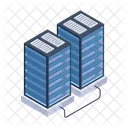 Data Center Hosting Di Dati Server Di Dati Icon