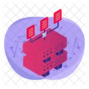Database Server Rack Icon