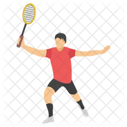 Racket Player  Icon