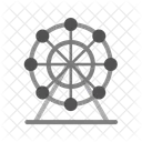 Jahrmarkt Rad Symbol