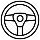 Rad Starrliniensymbol Icon