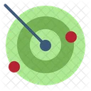 Radar Area Place Space Tracker Galexy Technology Icon