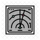 Radar Location Technology Icon