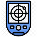 Radar Scan Technology Navigation Search Icon