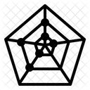 Radar Chart Graph Diagram Chart Radar Icon