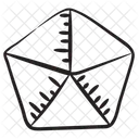 Radardiagramm Funfeckdiagramm Radargraph Symbol