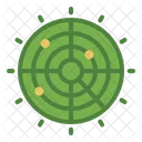 Radar Sensor Detection Icon