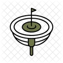 Radar Detection Military Icon