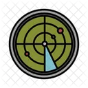 Radar Detection Navigation Icon