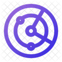 Radar Detection Circle Icon