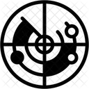 Radar Detection Proximity Icon
