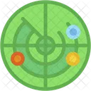 Radar Detection Proximity Icon