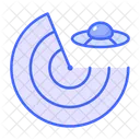 Radar Locates Ufo  Icon