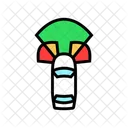 Radar Waves Autonomous Icon