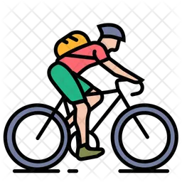 Radfahren  Symbol