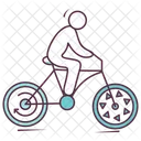 Radfahren Fahrrad Fahrrad Symbol