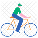 Radfahrer  Symbol