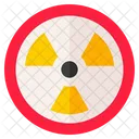 Radiacao Nuclear Radioativa Ícone