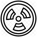 Radiacao Eletromagnetica Radioativa Radioatividade Ícone