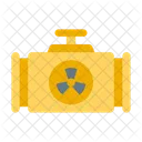 Nuclear Radiactivo Peligro Icono