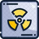 Radiacion Nuclear Peligro Icono