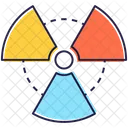 Radiacion Electromagnetica Radiactiva Radiactividad Icono