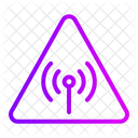 Radiaciones No Ionizantes Senalizacion Peligrosas Icono