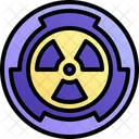 Radiactividad Radiacion Nuclear Icono