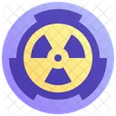 Radiactividad Radiacion Nuclear Icono