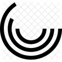 Radial Balken Diagramm Symbol