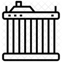 Radiateur Chauffage De Voiture Condenseur Icône