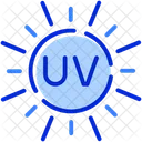 Radiation Sun Ultraviolet Icon