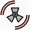 Radiation Warning Nuclear Icon