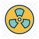 Danger Nuclear Radiation Icon