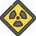 Radiation Warning Explosion Icon