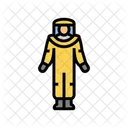 Radiation Suit Nuclear Symbol