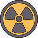 Radiation Radioactive Atom Icon