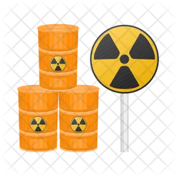 Radiation barrel  Icon