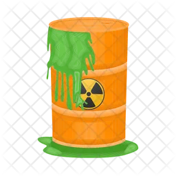 Radiation barrel  Icon