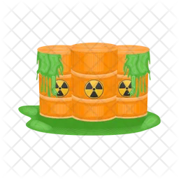 Radiation barrel  Icon