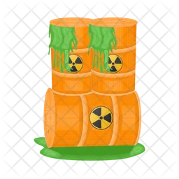 Radiation barrel  Icon