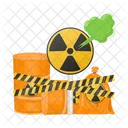 Radiation Waste Danger Icon