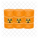 Radiation Waste Danger Icon